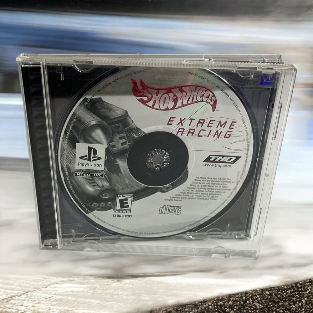 Hot Wheels Extreme Racing Sony PlayStation‎ 1 PS1 Game No Manual Retro Disc Only